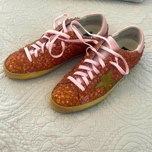 Golden Goose, orange and pink, size 41